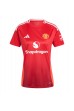 Manchester United Alejandro Garnacho #17 Voetbaltruitje Thuis tenue Dames 2024-25 Korte Mouw